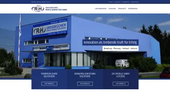 Website Screenshot: Rom & Hermetter GmbH - ROM Großküchen & Gastronomiegeräte – Großgastronomie - Date: 2023-06-26 10:20:05