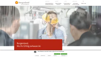 Website Screenshot: RMB-Regionalmanagement Burgenland Eisenstadt Burgenland - Wirtschaftsagentur Burgenland GmbH - Date: 2023-06-26 10:20:14