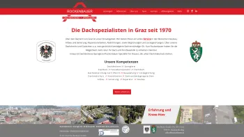 Website Screenshot: Kurt Rockenbauer Gesellschaft m.b.H. Co. Rockenbauer - Rockenbauer I Dachdeckerei und Spenglerei Graz - Date: 2023-06-14 10:44:51