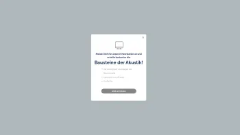 Website Screenshot: Rohde-BeSB Noise + Vibration GmbH - ROHDE ACOUSTICS | Home - Date: 2023-06-26 10:20:17
