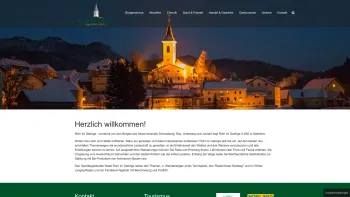 Website Screenshot: Gemeindeamt Rohr im Servus in Rohr im Gebirge - Startseite - Gemeinde Rohr im Gebirge - Date: 2023-06-26 10:20:17