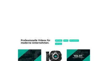 Website Screenshot: ROLIN Media e.U. - ROLIN | Filmproduktion für Werbefilm, Musikvideo, FPV Drohne und mehr. - Date: 2023-06-26 10:20:18