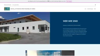 Website Screenshot: Martin Installateur Rosenblüh Maurach - rosenblueh.at - Date: 2023-06-14 10:44:51