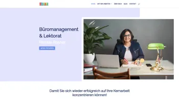 Website Screenshot: Renate Rosner Büromanagement & Lektorat - Büromanagement & Lektorat | Renate Rosner | HOME - Date: 2023-06-26 10:26:41