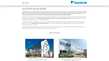 Website Screenshot: Rotex Heating System GmbH - Heiztechnik | Höchste Effizienz & Komfort | ROTEX - Date: 2023-06-26 10:20:21