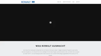 Website Screenshot: Rowalt Chemie GmbH - Rowalt, Ihr Partner für alle Facility Services Dienstleistungen - Date: 2023-06-26 10:20:23