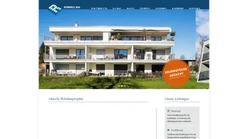 Website Screenshot: Rümmele Bau Ges.m.b.H. Dornbirn  Wohnbau Hochbau Tiefbau Sanierung GU-Bau - Rümmele Bau Ges.m.b.H. in Dornbirn – Ihr Bauunternehmen in Dornbirn - Date: 2023-06-26 10:20:26