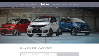 Website Screenshot: Autohaus Ruiner - Ruiner – von Auto bis Zufriedenheit - Date: 2023-06-15 16:02:34