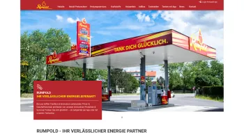 Website Screenshot: Rumpold Energie & Brennstoffhandels Ges.m.b.H. - RUMPOLD - IHR VERLÄSSLICHER ENERGIE PARTNER | Rumpold - Date: 2023-06-15 16:02:34