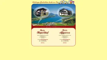 Website Screenshot: Pension Alpenrose - Pension am Fuschlsee Rupertihof & Alpenrose - Fuschl am See - Date: 2023-06-14 10:44:54