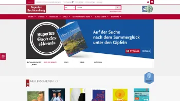 Website Screenshot: Rupertus-Buchhdlg Weis Söhne GmbH Nfg www.rupertusbuch.at - Rupertus Online Shop - Bücher, Ebooks, Hörbücher & Kalender kaufen | Rupertus - Date: 2023-06-26 10:20:26