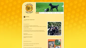Website Screenshot: Salon Hundestübchen - Salon Hundestübchen - Helga Wegener - Kirchbichl - Wörgl - Kufstein - Tirol - Hundefriseur - Fellpflege - Date: 2023-06-26 10:20:32