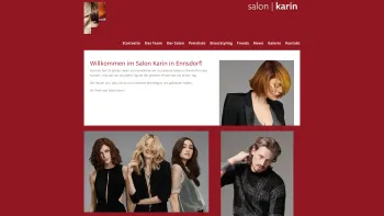 Website Screenshot: Salon Karinbei Ihrem Friseur! - Startseite - Salonkarin - Date: 2023-06-26 10:20:32