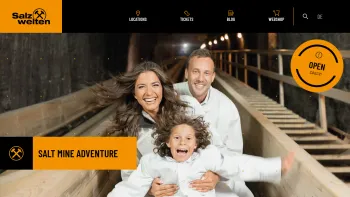 Website Screenshot: Salinen Austria - Fascination of Salt: 3 excursion destinations for the whole family - Date: 2023-06-26 10:20:35