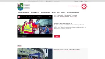 Website Screenshot: Arbeiter Samariter Bund Österreich Gruppe ASBÖ Gruppe Leopoldstadt - Home & News - Date: 2023-06-26 10:20:35