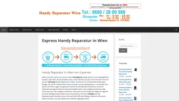 Website Screenshot: Professionelle Samsung Handy Reparatur! - Professionelle Samsung Handy Reparatur in Wien - Date: 2023-06-14 10:44:57