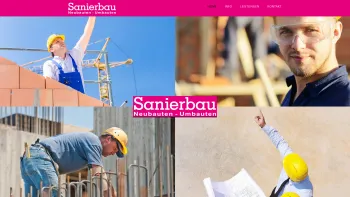 Website Screenshot: Sanierbau Werner Jäger - Sanierbau Neubauten – Umbauten - Date: 2023-06-15 16:02:34