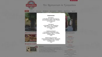 Website Screenshot: Restaurant Schabanack - Restaurant Schabanack - Home - Date: 2023-06-26 10:20:41