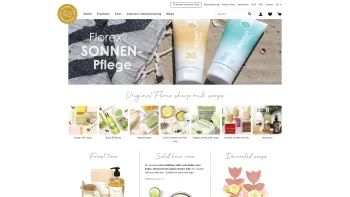 Website Screenshot: Olivenölspezialitäten & Seifenshop - Hofer Schafmilchseifen | Original Florex Schafmilchseifen - Date: 2023-06-26 10:20:44