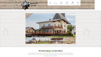 Website Screenshot: Reiterhof Pfeffer Schagl - Reiterhof Schagl Joachimsberg - Date: 2023-06-26 10:20:44