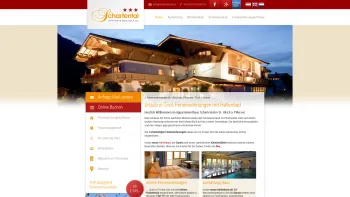 Website Screenshot: Appartementhaus Schartental - Sommer- und Winterurlaub im Pillerseetal - Date: 2023-06-26 10:20:44