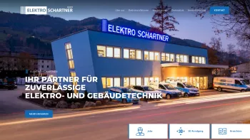 Website Screenshot: Elektro Schartner GmbH & Co KG - ELEKTRO SCHARTNER – Salzburg Land / St. Johann im Pongau - Date: 2023-06-26 10:20:44