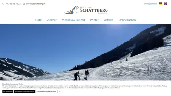 Website Screenshot: Hotel-Pension Schattberg Inh Fam Hotel Schattberg - Hotel-Pension Schattberg - Top-Unterkunft in Saalbach-Hinterglemm - Date: 2023-06-26 10:20:44