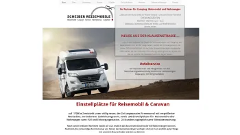 Website Screenshot: Harald Scheiber Reisemobile WIEN VILLACH - Wohnmobile /Scheiber Reisemobile GmbH / Alland - Date: 2023-06-26 10:20:47