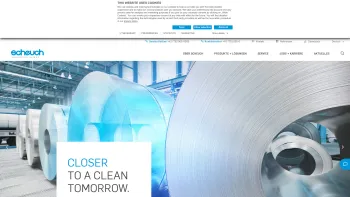 Website Screenshot: SCHEUCH Top technology for clean air SCHEUCH - Innovative Luft- und Umwelttechnik seit über 50 Jahren - Scheuch GmbH - Date: 2023-06-26 10:20:50