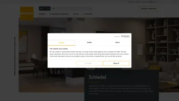 Website Screenshot: Schiedel GmbH - Schiedel - Kamine, Öfen und Lüftungslösungen entwickelt für Ihr Leben. - Date: 2023-06-26 10:20:50
