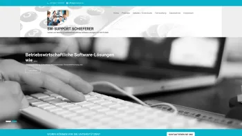 Website Screenshot: SW-Support Schieferer - SW-Support Schieferer – Vertrieb und Betreuung betriebswirtschaftlicher Software-Lösungen von SOFTCARD - Date: 2023-06-15 16:02:34