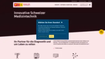 Website Screenshot: Schiller Handelsges.m.b.H. - SCHILLER, your partner in diagnostics and saving lives - Date: 2023-06-26 10:20:50