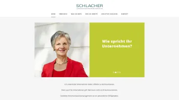 Website Screenshot: Schlacher Werbeagentur - Schlacher Unternehmenskommunikation - Date: 2023-06-14 10:45:00