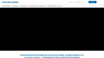 Website Screenshot: Schloß Schloss&Riegel - Schloss & Riegel | Intelligente Schließsysteme von iLOQ - Date: 2023-06-15 16:02:34