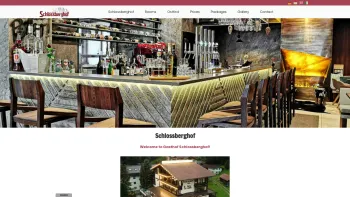 Website Screenshot: Schloßberghof Gasthof Schlossberghof Lienz Osttirol - Gasthof Schlossberghof - Date: 2023-06-26 10:20:53
