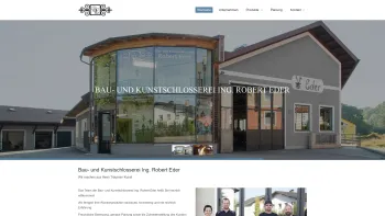 Website Screenshot: Bau und Kunstschlosserei Ing. Robert Eder - Bau- & Kunstschlosserei Ing. Robert Eder in St. Pantaleon - Date: 2023-06-26 10:20:53
