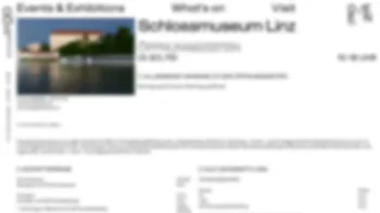 Website Screenshot: landesmuseen - Schlossmuseum Linz - ooekultur.at - Date: 2023-06-26 10:20:56