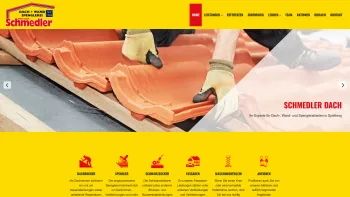 Website Screenshot: Schmedler Dach GmbH - Ihr Dachdecker im Murtal - Date: 2023-06-14 10:45:03