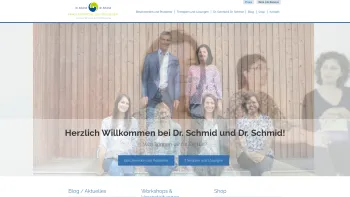 Website Screenshot: Schmid - Dr. Schmid & Dr. Schmid - Praxis für Psychologie und Medizin - Date: 2023-06-26 10:20:56