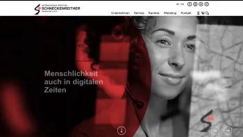 Website Screenshot: Internationale Spedition Schneckenreither Ges.m.b.H. - Home - Internationale Spedition Schneckenreither - Date: 2023-06-26 10:20:59