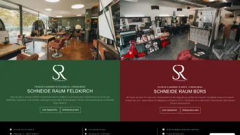 Website Screenshot: Friseur " Schneide Raum" - Schneide Raum Deluxe Feldkirch & Bürs | Friseur & Barber in Vorarlberg - Date: 2023-06-15 16:02:34