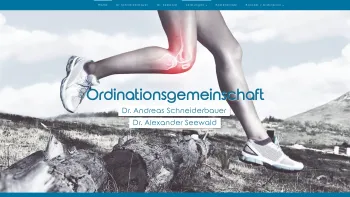 Website Screenshot: Kniegelenkschirurgie Knorpelchirurgie Knie Sportverletzungen arthroskopische Sprunggelenkschirurgie Beinachsenkorrektur Implantati - Dr. Schneiderbauer | FACHARZT FÜR UNFALL- & KNIECHIRURGIE - Date: 2023-06-26 10:21:01