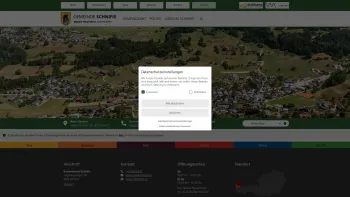 Website Screenshot: Gemeindeamt Gemeinde Schnifis - Schnifis - Startseite - Date: 2023-06-26 10:21:01