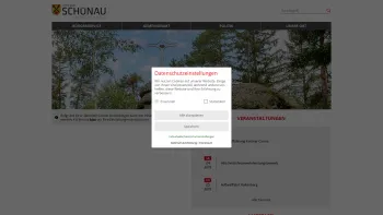 Website Screenshot: Gemeindeamt Schönau im Schönau Mühlkreis - Schönau im Mühlkreis - Startseite - Date: 2023-06-26 10:21:01