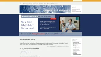 Website Screenshot: Univ.-Prof.Dr.Sebastian Schoppmann Chirurg - Univ. Prof. Dr. S.F. SchoppmannUniv. Prof. Dr. S.F. Schoppmann - Date: 2023-06-14 10:45:05