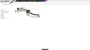 Website Screenshot: Schrenk-Elektronik Ges.m.b.H. - CHS-Schrenk Electronic GmbH - Date: 2023-06-14 10:45:05