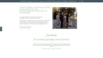 Website Screenshot: Gasthof Pension Schuetthof - Gasthof Schütthof Neukirchen am Großvenediger – Familie Gassner - Date: 2023-06-26 10:21:07