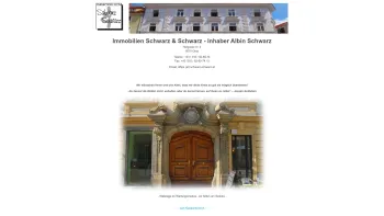 Website Screenshot: Schwarz & Schwarz Immobilien - Home - Date: 2023-06-14 10:45:08