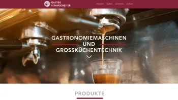 Website Screenshot: Gastro Schweigreiter - Gastronomiemaschinen | Gastro Schweigreiter | Kärnten - Date: 2023-06-15 16:02:34