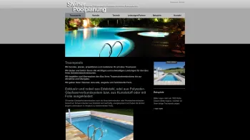 Website Screenshot: SGGH - Steiner Poolplanung - Traumpools aus Edelstahl, Polyester-Glasfaser oder Folie - Date: 2023-06-26 10:21:13